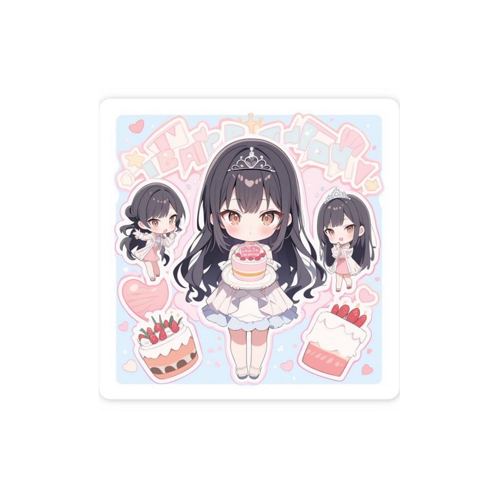 桜華璃音 生誕祭 2026 スマホステッカーVer3