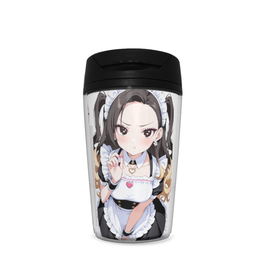 桜華璃音 メイド服Ver タンブラー350mL 通年販売