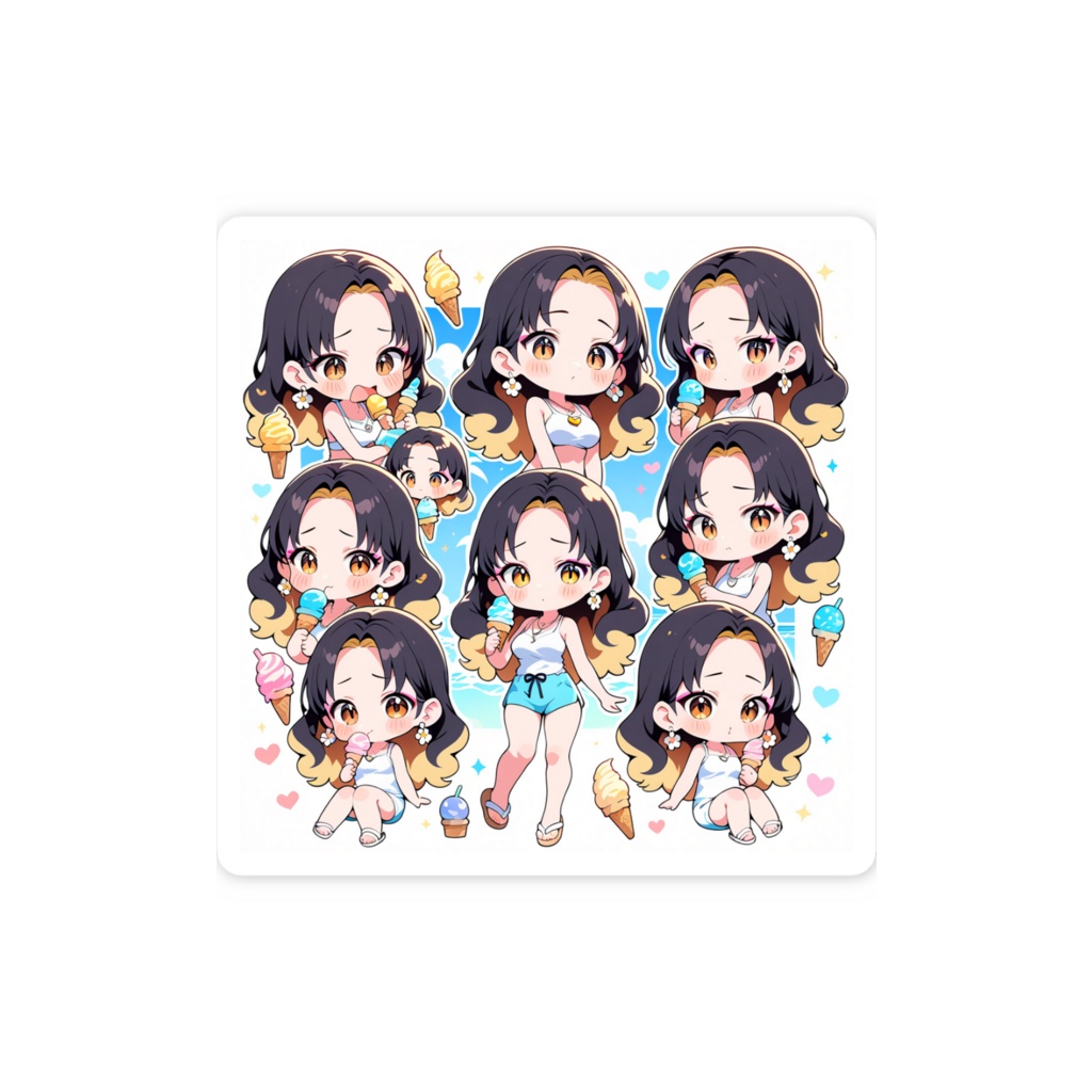 桜華璃音 チビ璃音たくさんの夏 アイスVer 通年販売