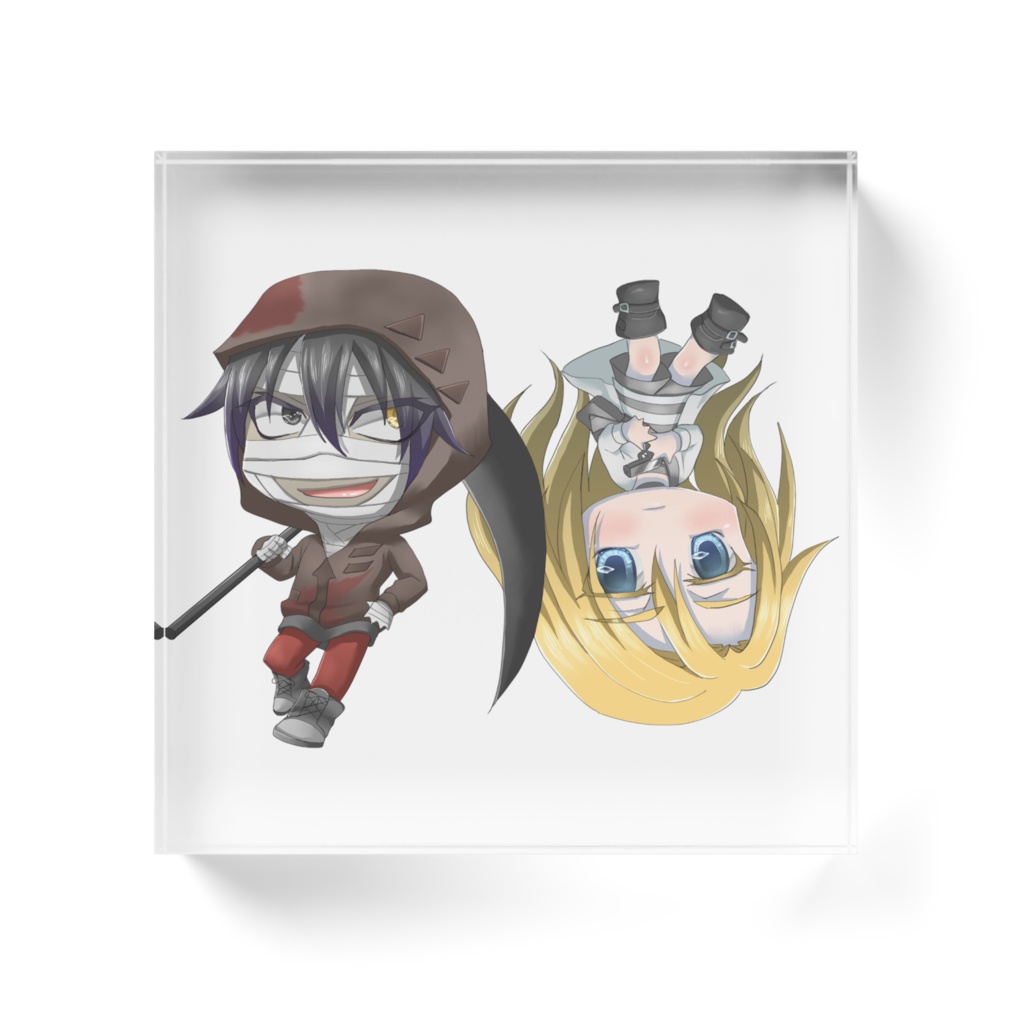 【殺戮の天使】ザック、レイチェル アクリルブロック