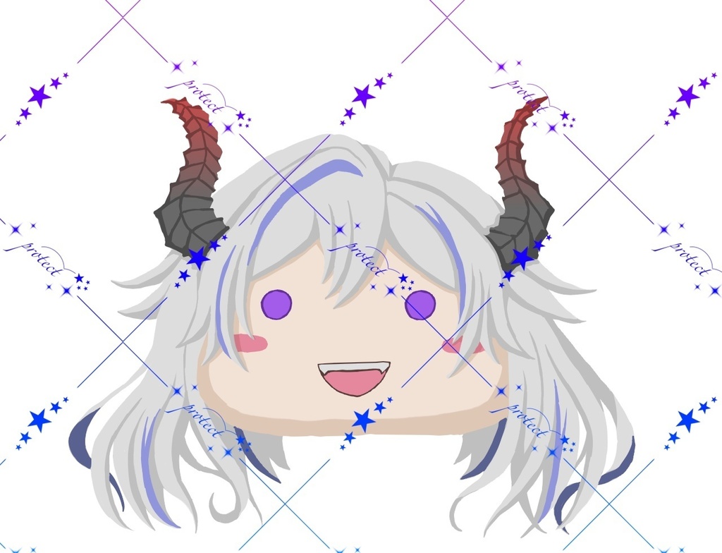 【量産型】まんじゅう風に描きます【商用可】