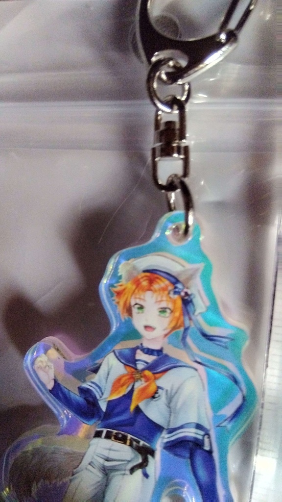 【受注生産】マリン服ラスティ 【オーロラアクキー】7cm