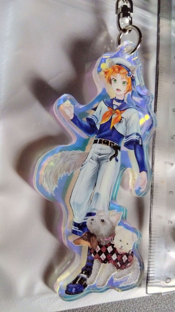 【受注生産】マリン服ラスティ 【オーロラアクキー】7cm