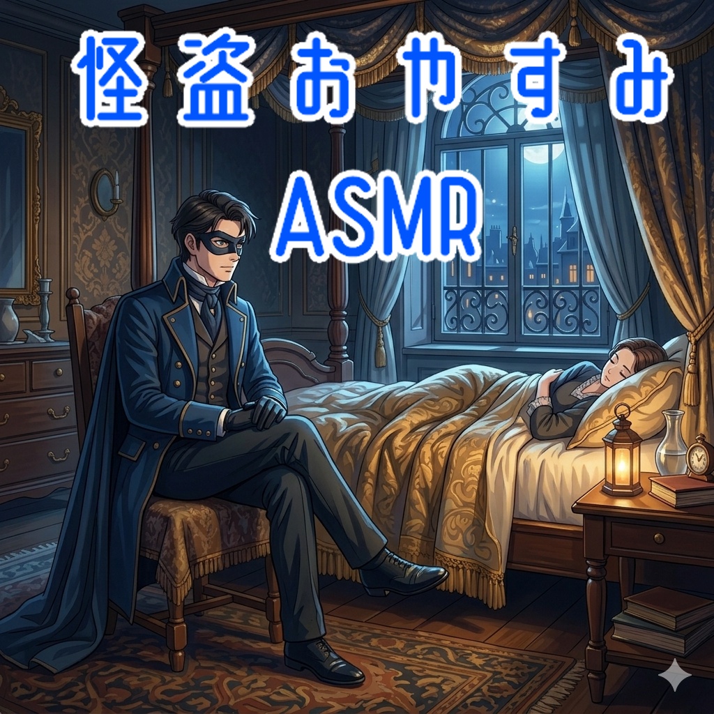 【女性向け】怪盗おやすみASMR【中性ボイス】