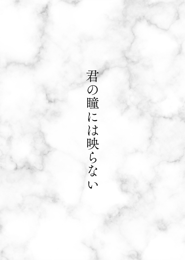 君の瞳には映らない