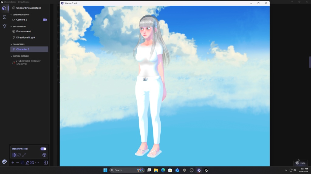 Customizable 3D female model non anime style!