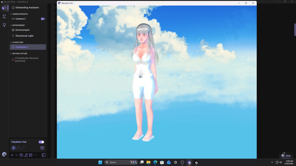 Customizable 3D female model non anime style!