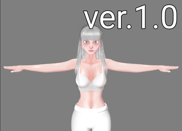 Customizable 3D female model non anime style!