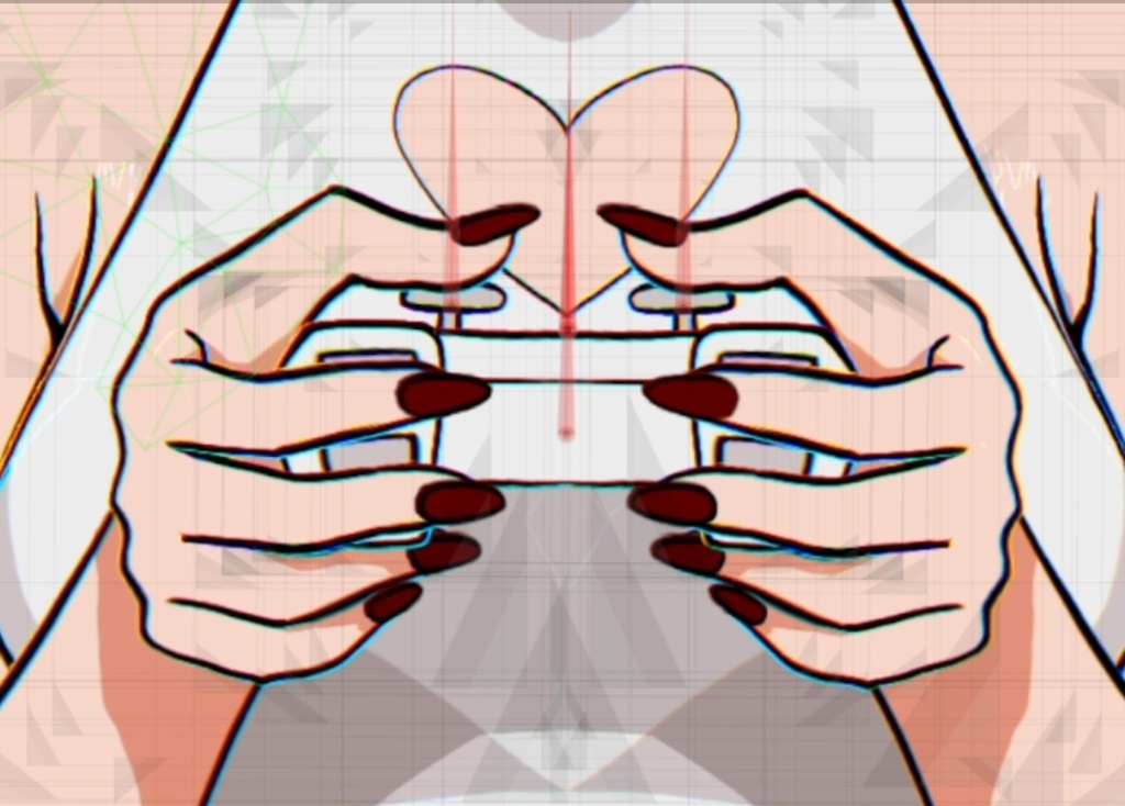 Customizable Live2D vtuber model 90s anime style (female)