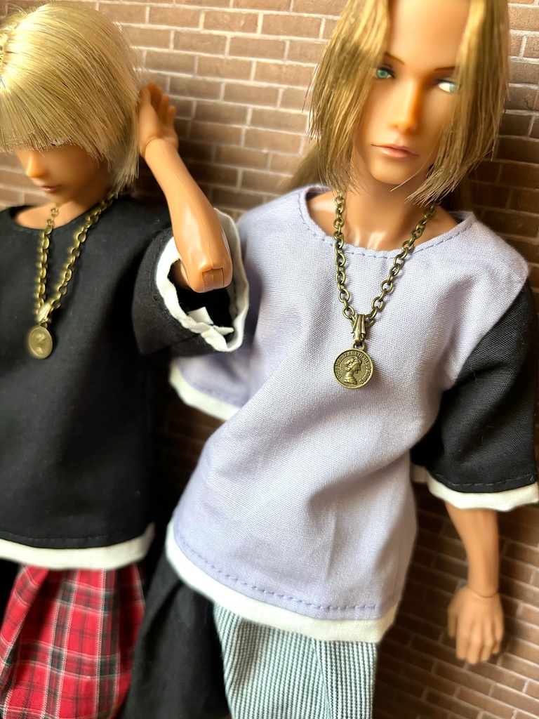 トップス★ペンダント★カジュアルでラフな男子服