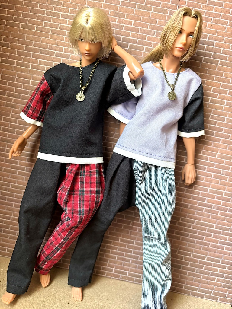 トップス★ペンダント★カジュアルでラフな男子服