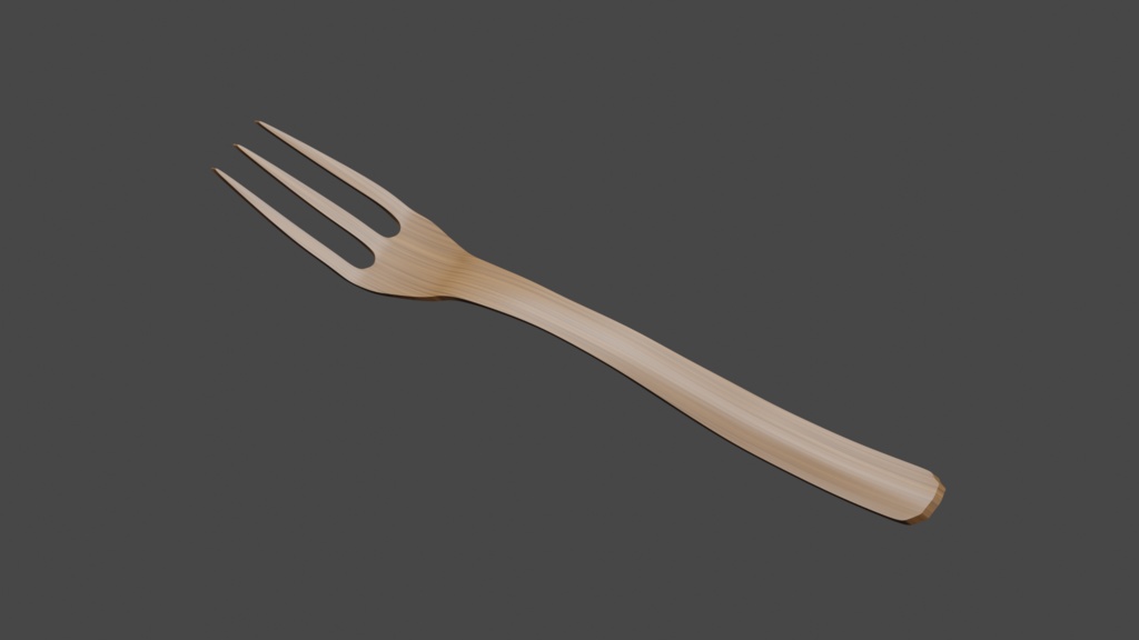 フォーク　小（木製.ver）