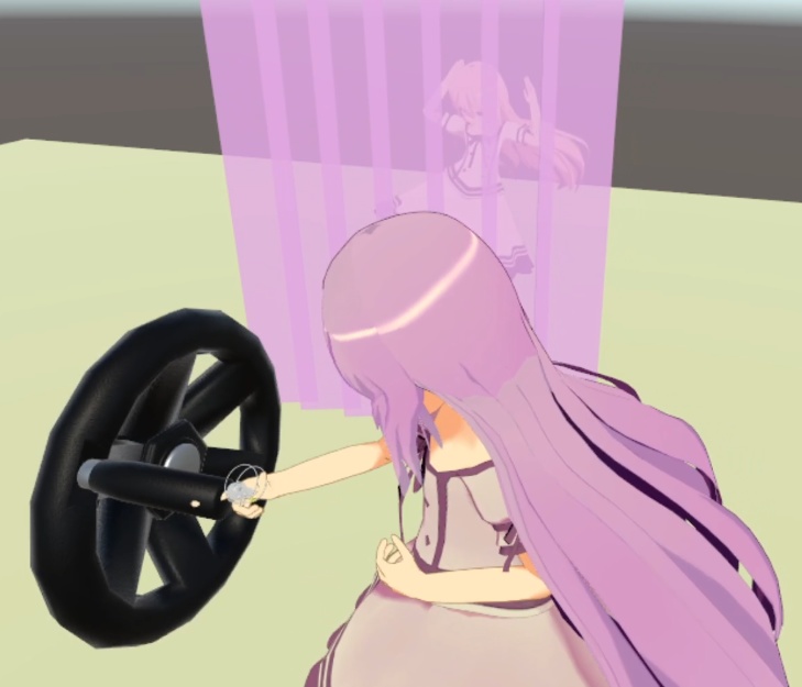 【VRChatワールドギミック(Udon)付き】手回しハンドル