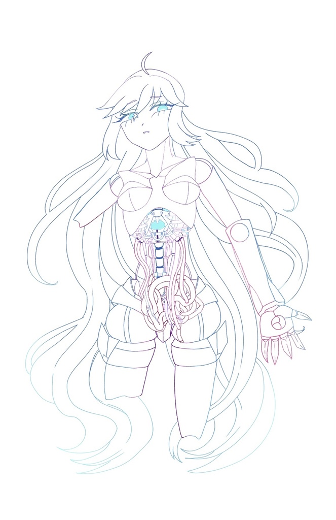 透明標本風メカバレミカちゃん