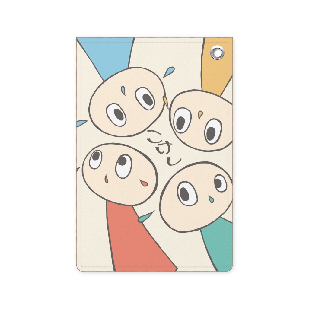 こけしのパスケース