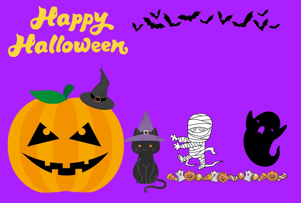 ハガキサイズ素材データ