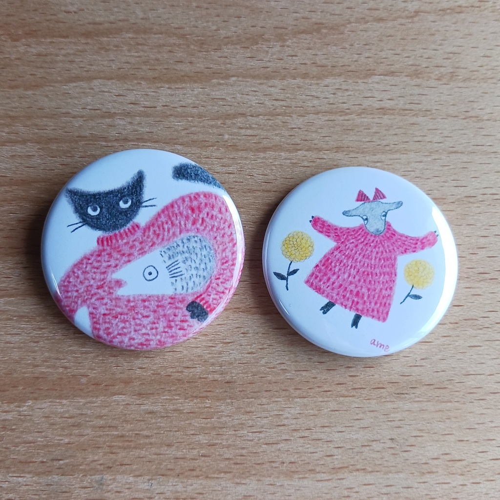 缶バッジ2個セット