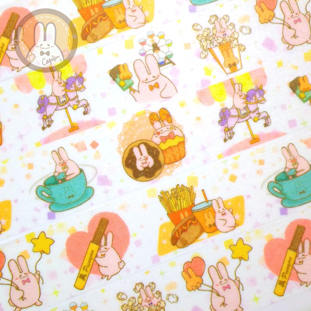 『プニョンパーク。』Cagelamオリジナルマスキングテープ