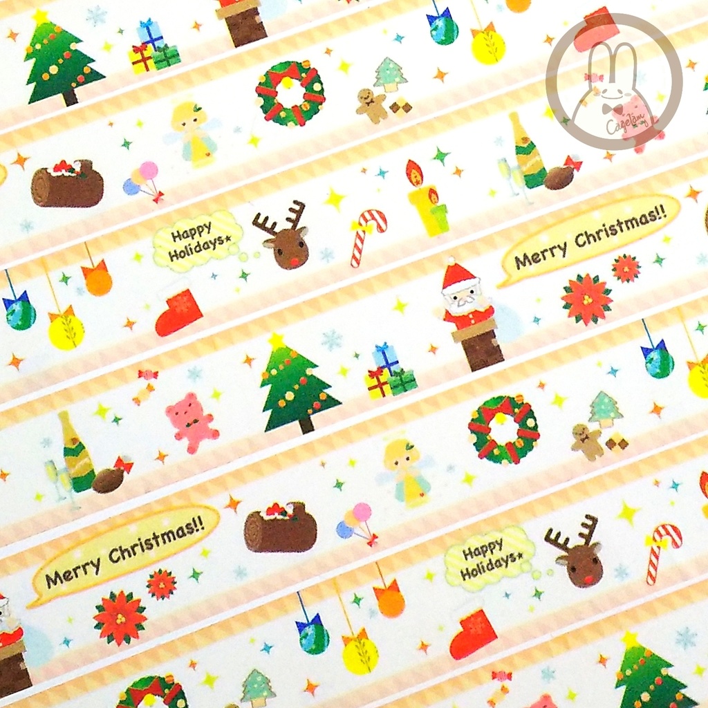 『プチクリスマス。』Cagelamオリジナルマスキングテープ