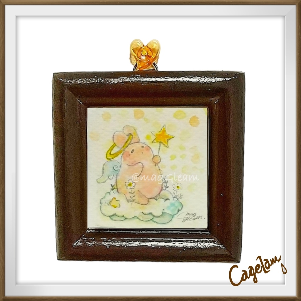 【ミニイラスト額】