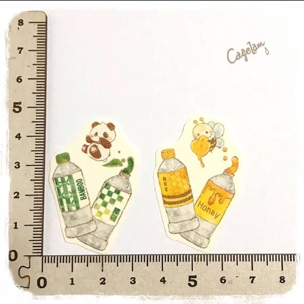 【全10種】オリキャラフレークシール