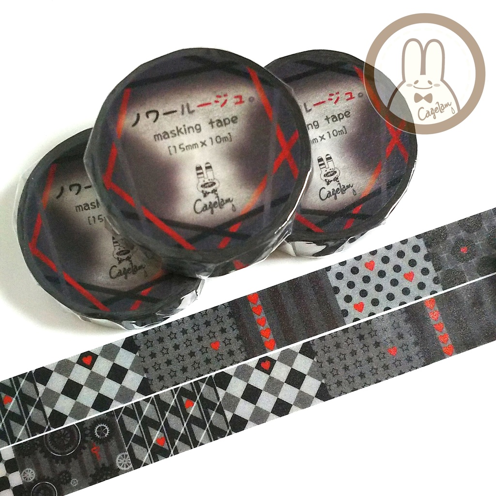 『ノワールージュ。』Cagelamオリジナルマスキングテープ