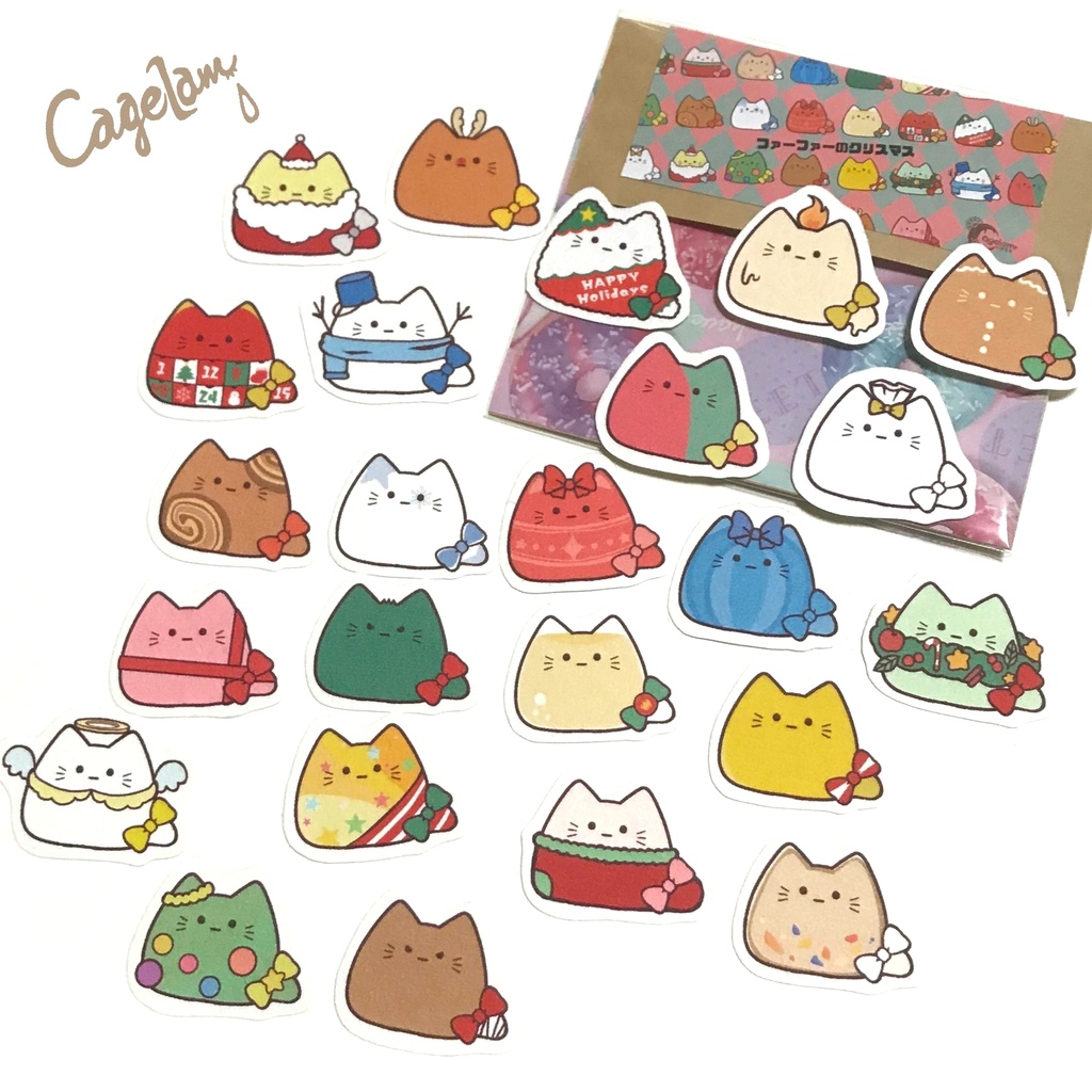 【全11種】ファーファー【フレークシール】