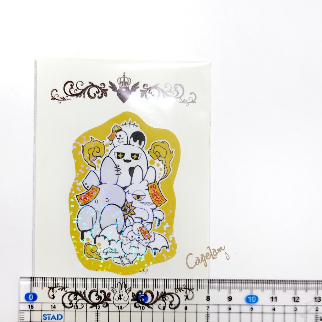 キラキラシール【ノーマル/大きめ】