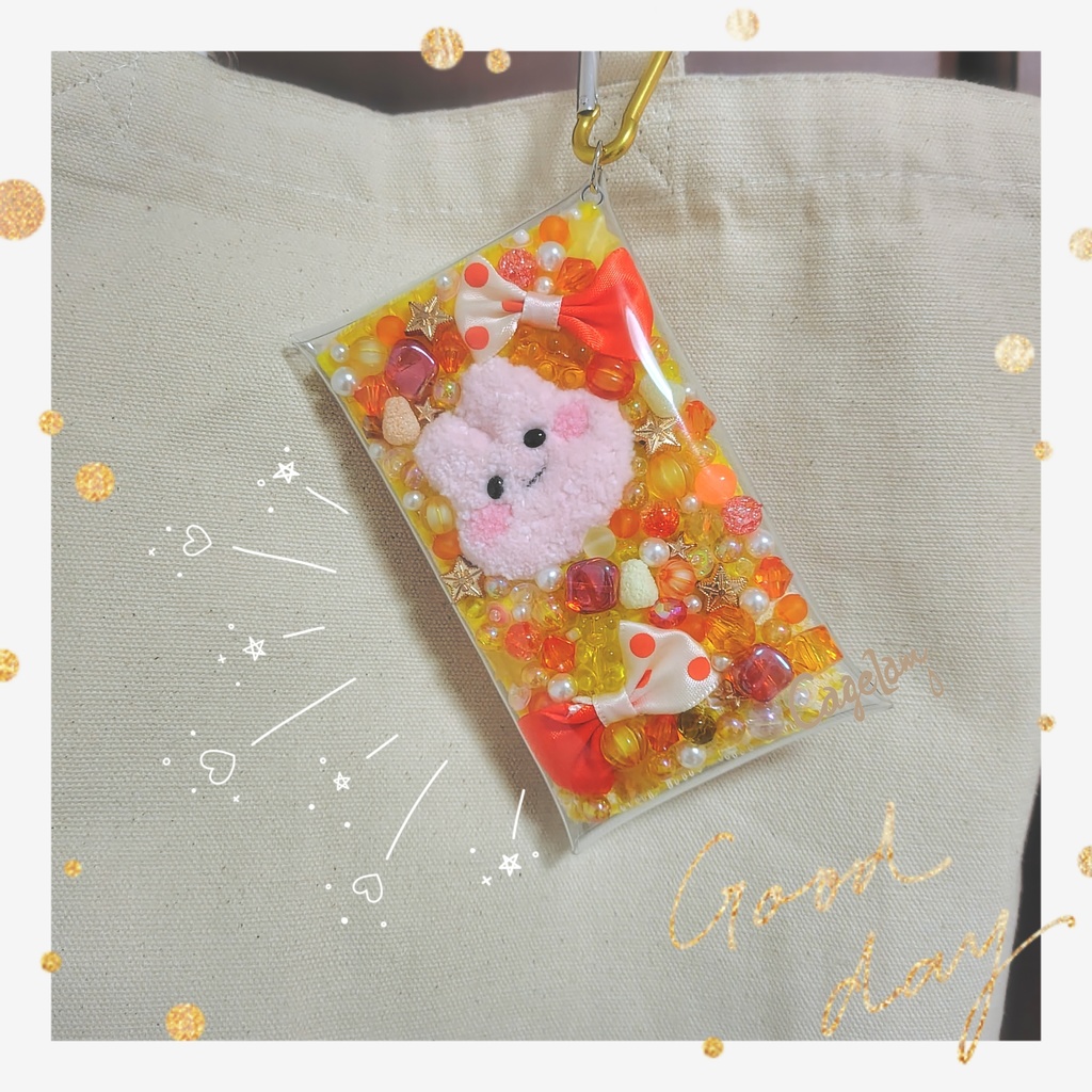 キラキラMAX【カラビナキーホルダー】