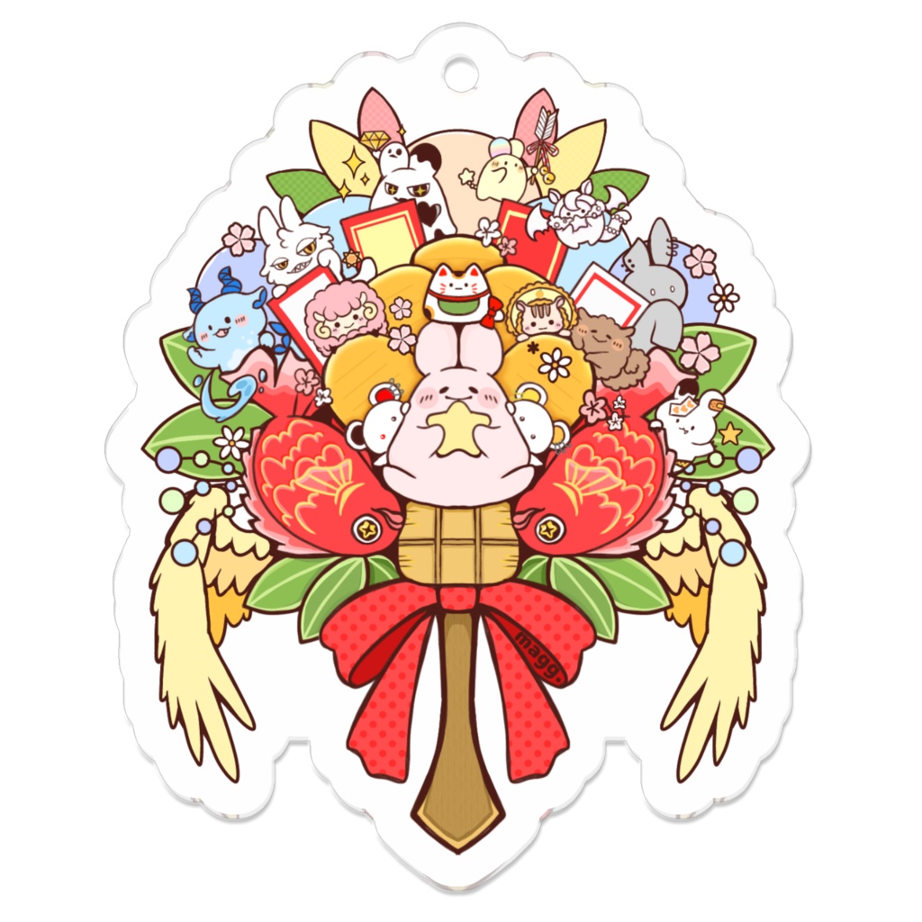 【アクキー】招福招来