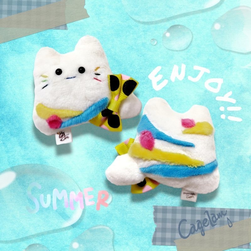 【No.357:ヨーヨー】ファーファー【手のひらサイズぬいぐるみ】