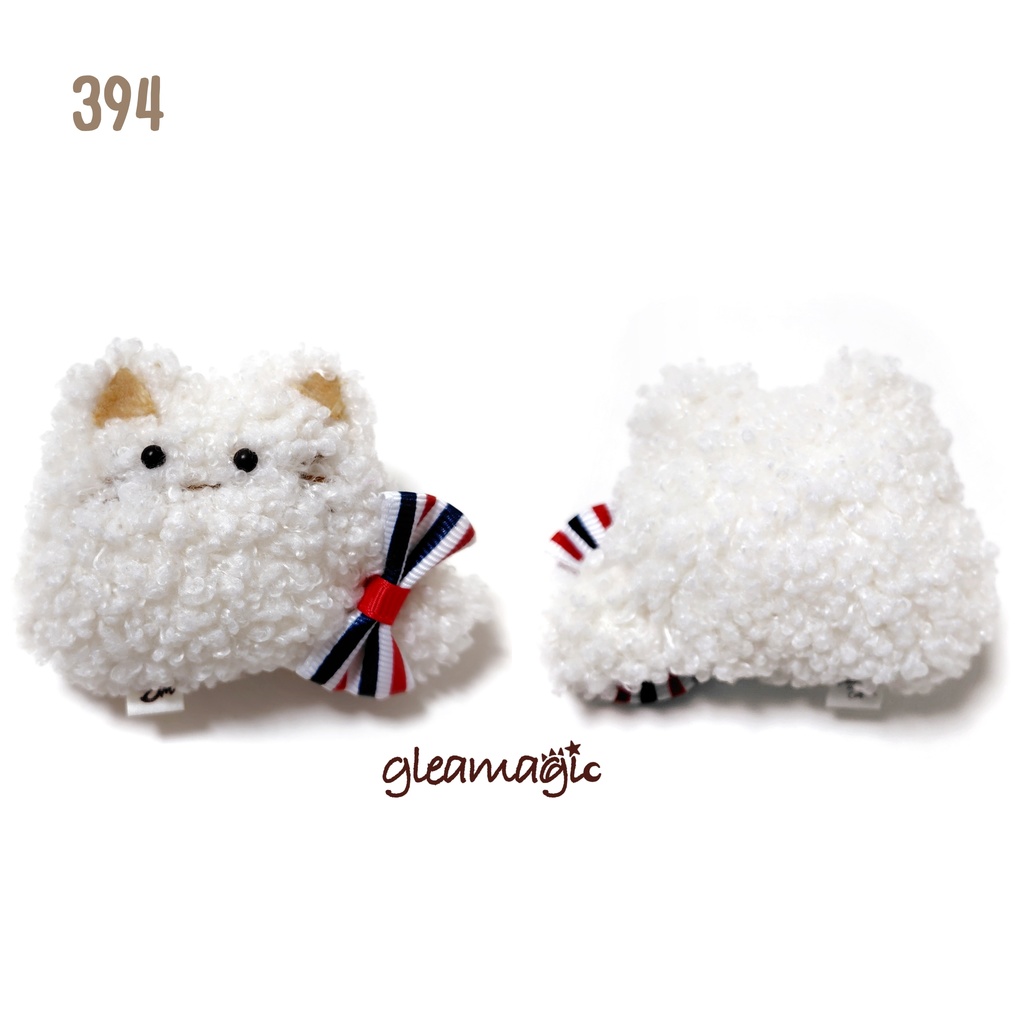 【No.394:ポップコーン】ファーファー【手のひらサイズぬいぐるみ】