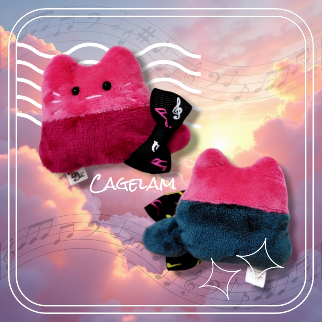 【No.431:アリア】ファーファー【手のひらサイズぬいぐるみ】