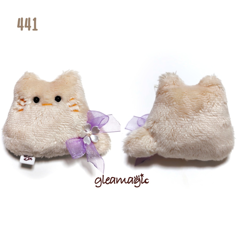 【No.441:春薫】ファーファー【手のひらサイズぬいぐるみ】