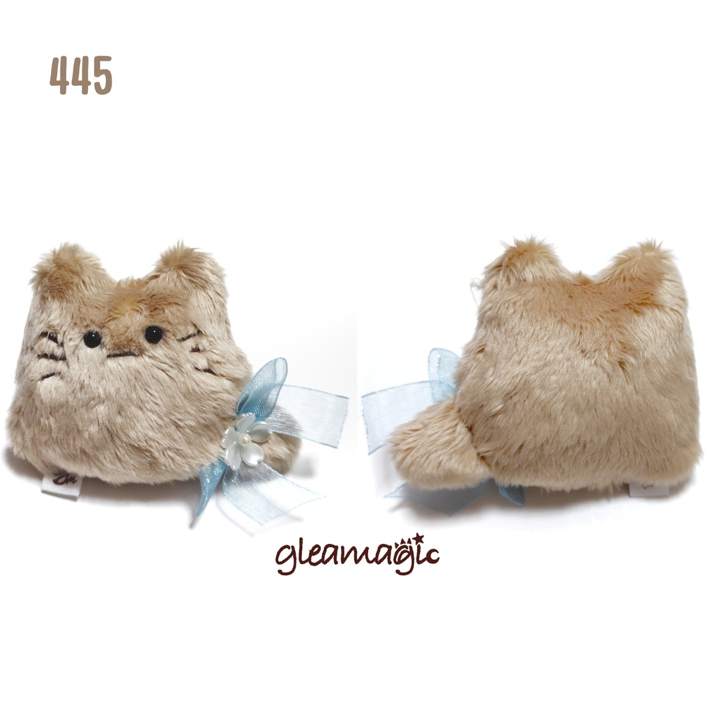 【No.445:空桜】ファーファー【手のひらサイズぬいぐるみ】