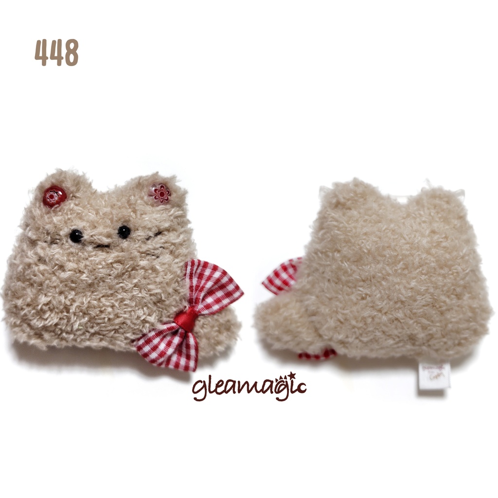 【No.448:紅咲】ファーファー【手のひらサイズぬいぐるみ】