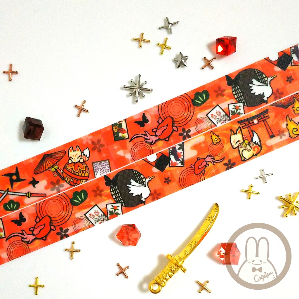 『ベニイロミヤビ。』Cagelamオリジナルマスキングテープ