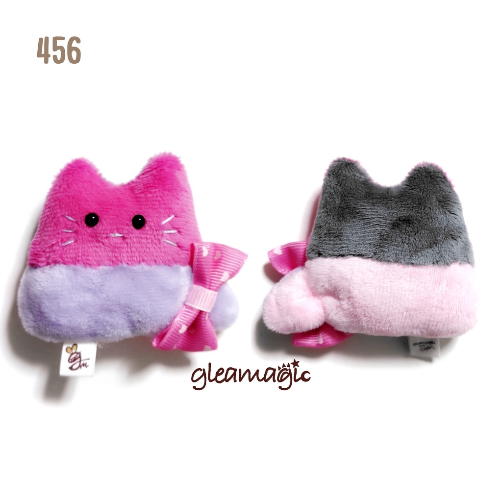 【No.456:ライラック】ファーファー【手のひらサイズぬいぐるみ】