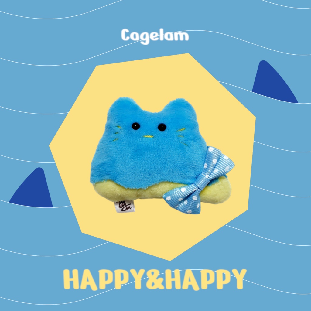 【No.477:ミスラ】ファーファー【手のひらサイズぬいぐるみ】