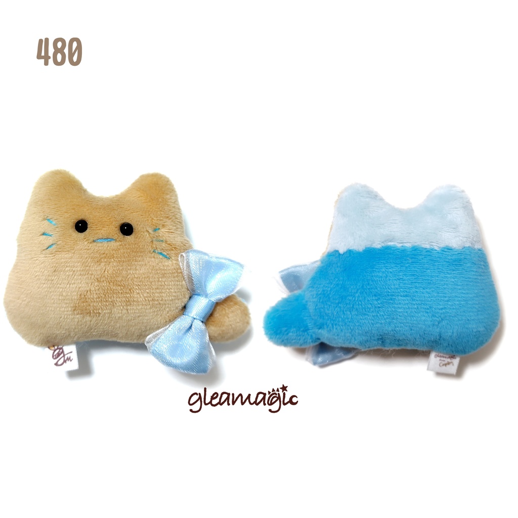 【No.480:マリンビスケ】ファーファー【手のひらサイズぬいぐるみ】