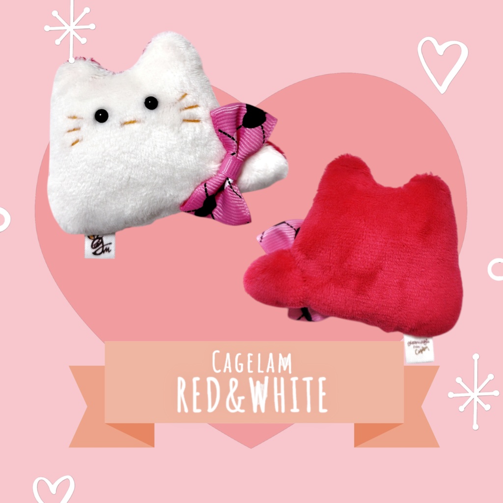 【No.481:はくあ】ファーファー【手のひらサイズぬいぐるみ】