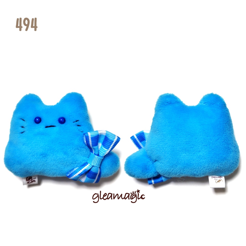 【No.494:ブルーライジング】ファーファー【手のひらサイズぬいぐるみ】