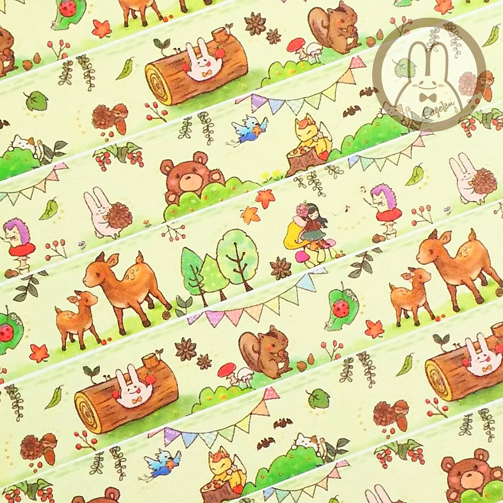 『モリノヒトトキ。』Cagelamオリジナルマスキングテープ