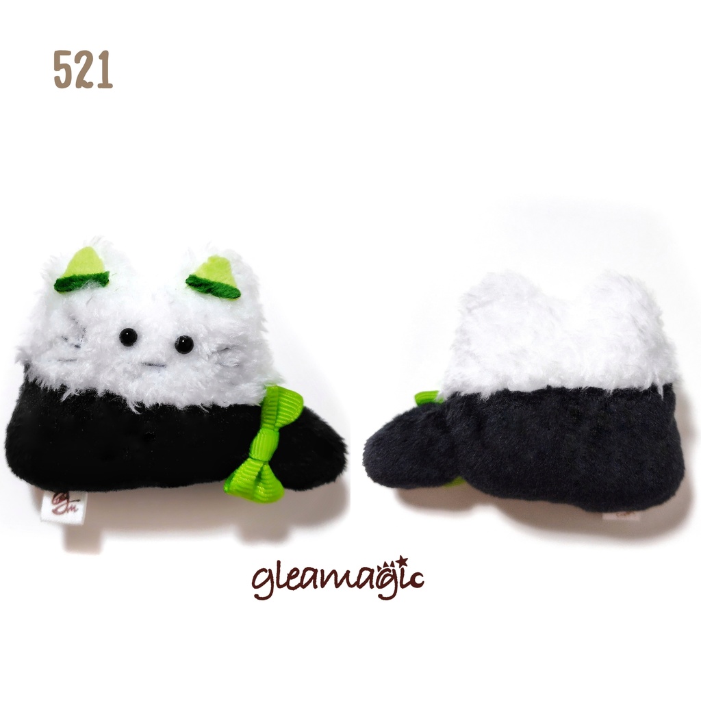 【No.521:かっぱ巻き】ファーファー【手のひらサイズぬいぐるみ】