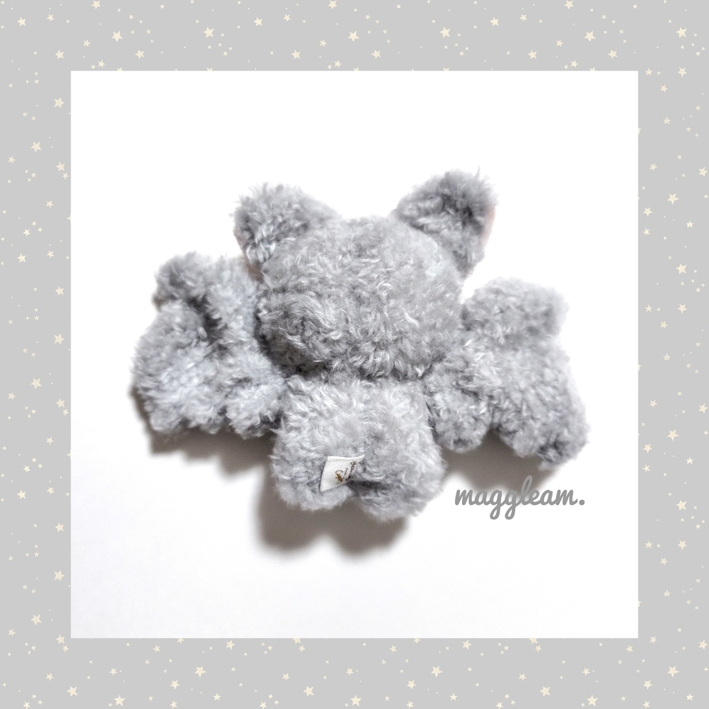【展示minne出品中】コウモリベビー🦇🍼もるぴあ【ぬいぐるみ】