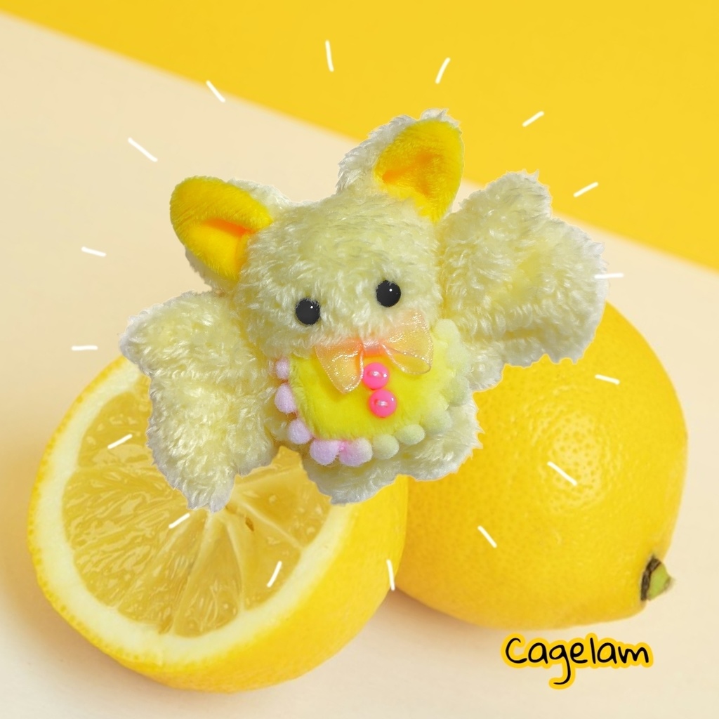 【展示minne出品中】コウモリベビー🦇🍼もるぴあ【ぬいぐるみ】