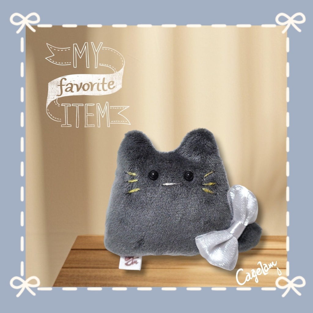 12/20【No.536:シャド】ファーファー【手のひらサイズぬいぐるみ】