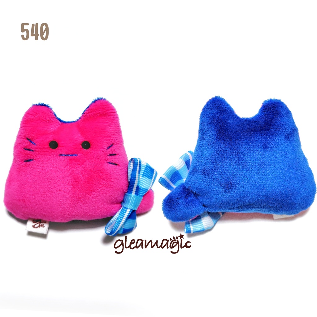 【No.540:ネオン】ファーファー【手のひらサイズぬいぐるみ】