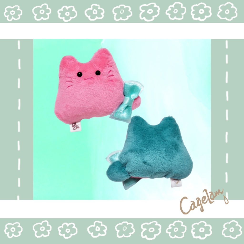 【No.551:ピンリン】ファーファー【手のひらサイズぬいぐるみ】