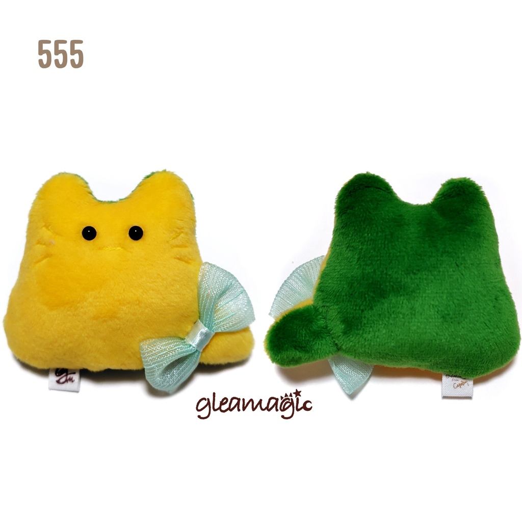 【No.555:たんぽぽ】ファーファー【手のひらサイズぬいぐるみ】